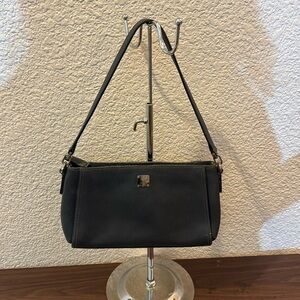 MCM Pochette in black sapphiano leather